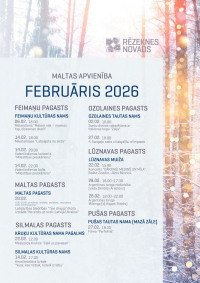 Februāra pasākumi Malas apvienības pagastos