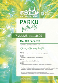 Maltas apvienības parku festivāls - Miera svētki upes krastā