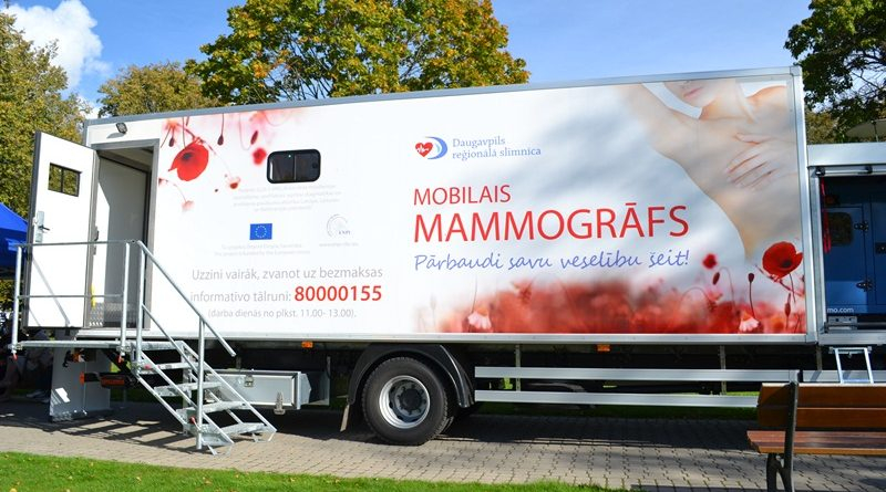 Aicinām uz mamogrāfijas izmeklējumu!