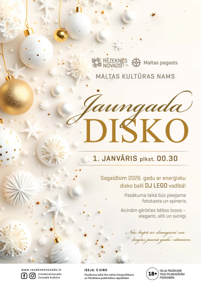 Jaungada disko ar DJ Lego